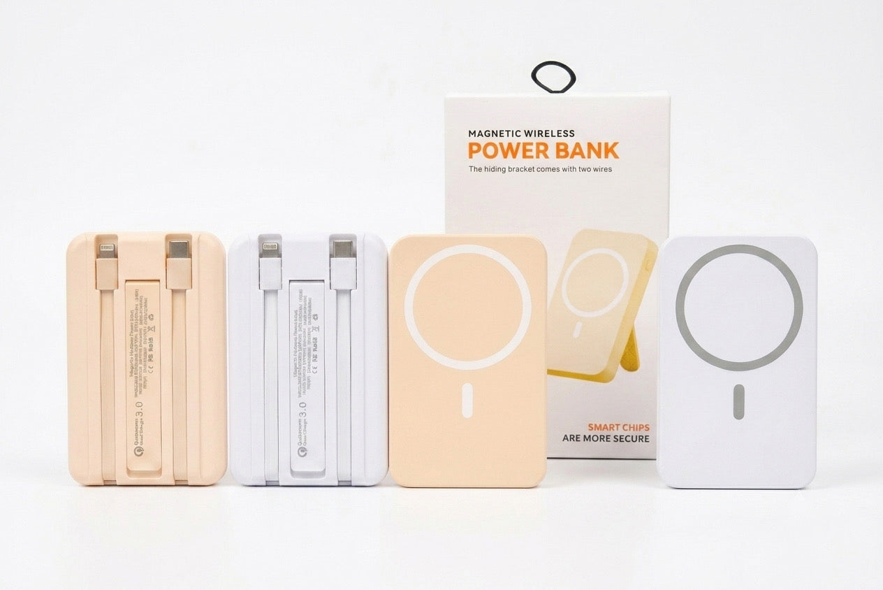 Batterie Externe Magnétique Sans Fil